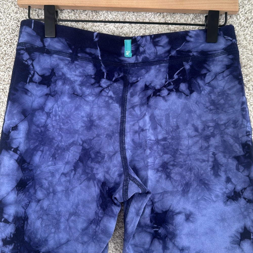 BLOOM Navy Tie Dye Leggings - Size Small - Picture 6 of 13